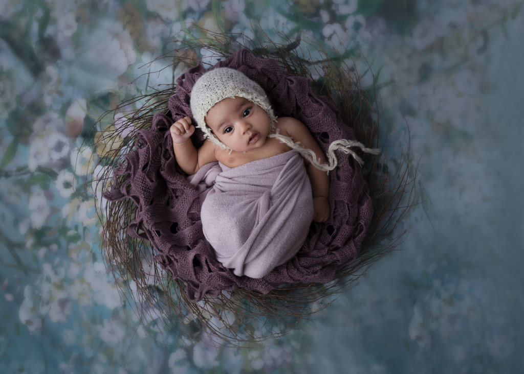Photograph of newborn baby in Mississauga